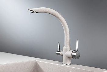 Смеситель для кухни Granula GR-2304, антик