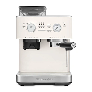 Полуавтоматическая эспрессо-машина KitchenAid 5KES6551EPL, фарфоровый белый