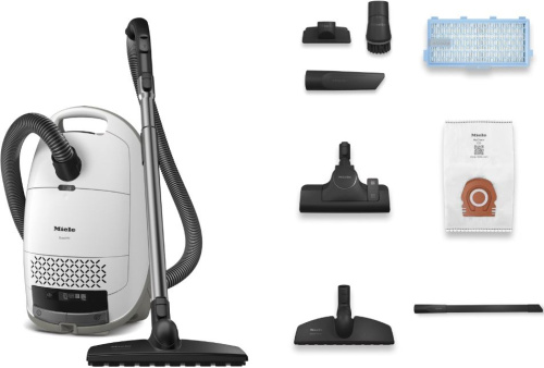 Пылесос Miele SVTF0 GuardM1 Parquet Flex бриллиантовый белый