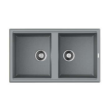 Мойка Omoikiri Tedori 86-2-GR Tetogranit/leningrad grey