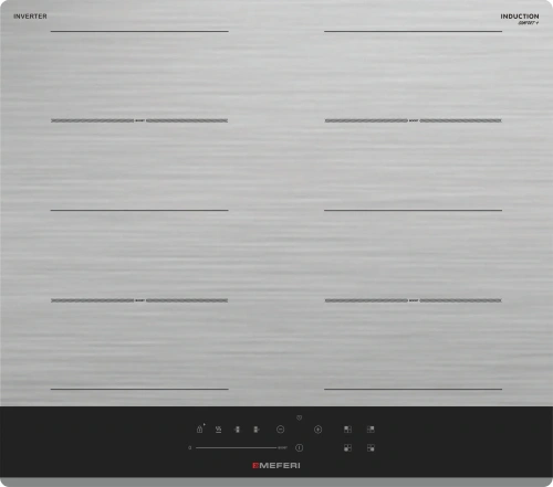 Варочная панель индукционная с инвертором Meferi MIH604GR COMFORT PLUS