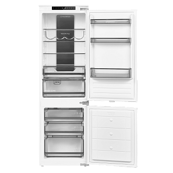 Холодильник-морозильник встраиваемый MAUNFELD MBF17754NFWHGR LUX Inverter