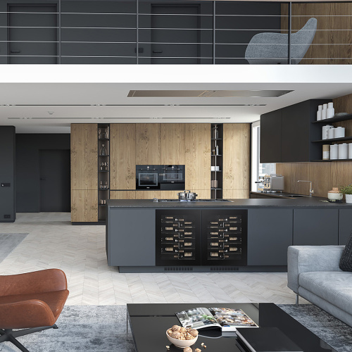 Холодильник винный Temptech PRESPROX60SRB