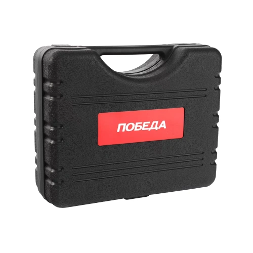 Дрель-шуруповерт аккумуляторная ПОБЕДА ДА-12/2 Ли, 2 АКБ, 12В, 2,2 Ач