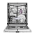 Встраиваемая посудомоечная машина Meferi MDW6093 LUXE