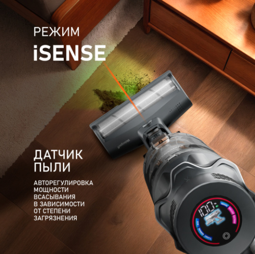 Вертикальный пылесос Weissgauff V17 BLDC 830 Graphite StormBlast Turbo