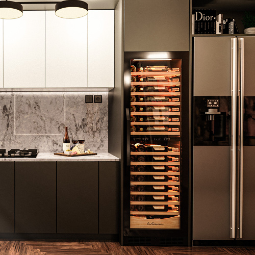 Винный шкаф встраиваемый Meyvel MV110-KBT2 (Узкий)