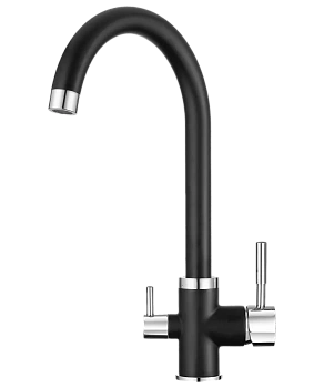 Кухонный смеситель Kuppersberg KARIA  DEEP BLACK