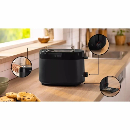 Тостер Bosch TAT 2M123 (Черный)