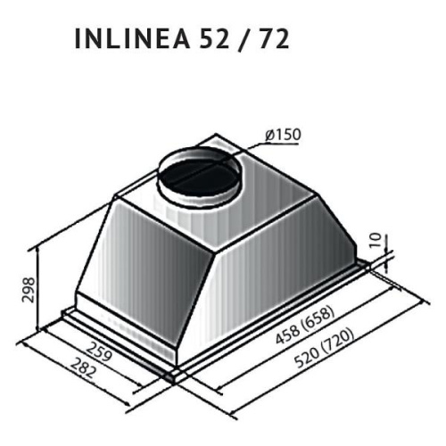 Вытяжка Kuppersberg INLINEA 52 Black