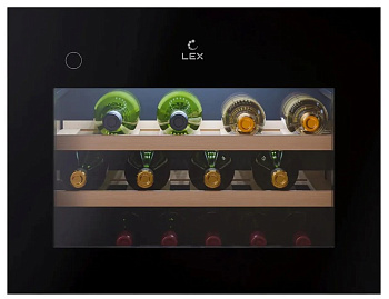 Винный шкаф встраиваемый Lex LWD6028BL