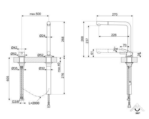 Смеситель Smeg MTD5CR