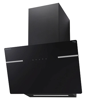 Наклонная пристенная вытяжка Meferi AIRBOX60BK ULTRA