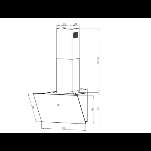 Вытяжка FRANKE REFLECT BK 60