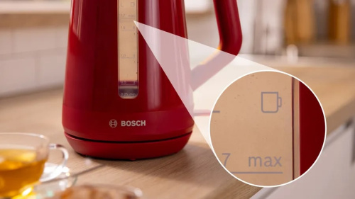 Электрический чайник Bosch TWK 1M124 (Красный)