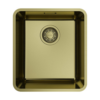 Мойка Omoikiri Omi 37-U/I-LG Ultra нерж.сталь/светлое золото