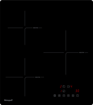 Стеклокерамическая панель Weissgauff HI 430 BA Cross