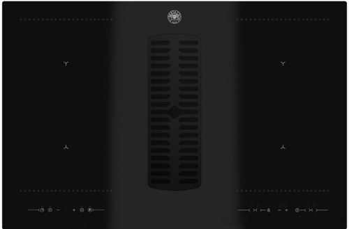 Панель варочная индукционная с вытяжкой Bertazzoni P784ICHNE
