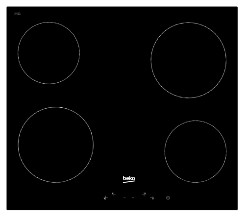 Электрическая варочная панель Beko HIC64400E
