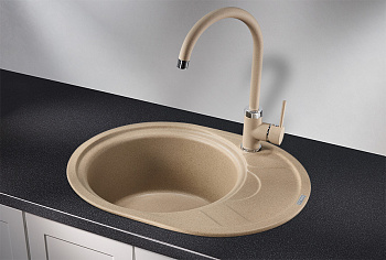 Кухонная мойка Granula Гранула 5802, песок