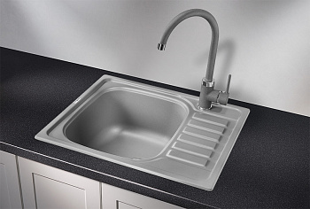 Кухонная мойка Granula Гранула GR-5801, алюминиум