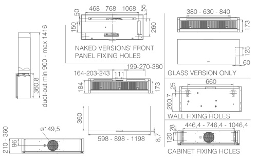 Вытяжка Elica RULES @ BL/F/120