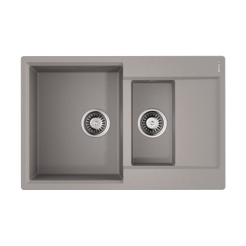 Мойка Omoikiri Daisen 78-2T-GR Tetogranit/leningrad grey