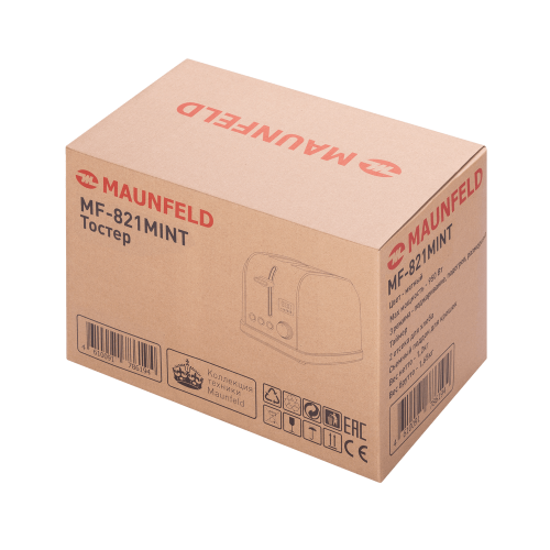 Тостер Maunfeld MF-821MINT