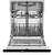 Посудомоечная машина Bertazzoni DW60S3ICPDV