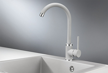 Смеситель для кухни Granula GR-2125, сланец