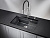 Кухонная мойка Granula Kitchen Space KS-7303, шварц