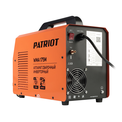 Полуавтомат сварочный инверторный PATRIOT WMA 175M MIG/MAG/MMA