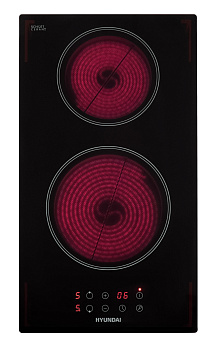 Варочная поверхность Hyundai HHE 3270 BG