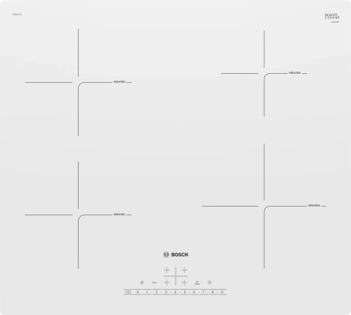 Индукционная варочная панель Bosch PUE612FF1J
