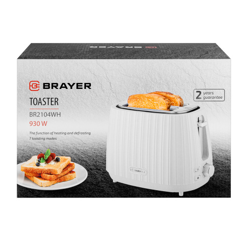 Тостер BRAYER BR2104WH