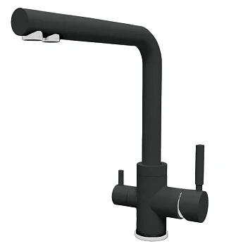 Смеситель Dr. Gans АКЦЕНТ Графит (с чистой водой)