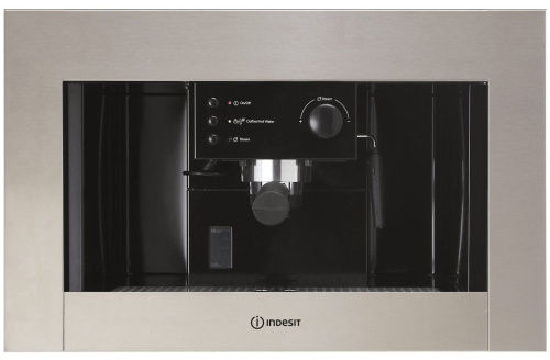 Кофеварка рожковая Indesit CMI 5038 IX нержавеющая сталь 