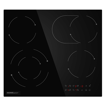 Электрическая варочная панель HOMSair HVС64SMDBK