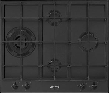 Газовая варочная панель Smeg PX364LMB