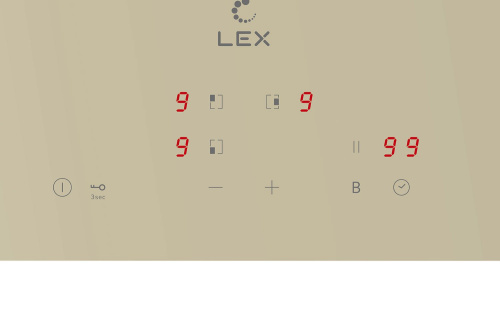 Варочная панель индукционная Lex EVI 430A IV