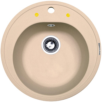 Кухонная мойка Zigmund & Shtain KREIS 505 ТОПЛ.МОЛОКО