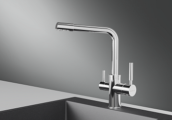 Смеситель для кухни Granula GR-2015, хром