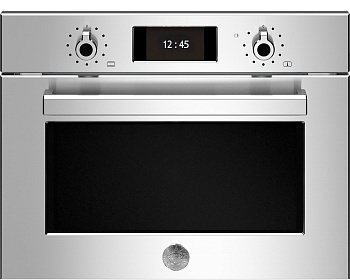 Духовой шкаф Bertazzoni, комбинированный с СВЧ F457PROMWTX