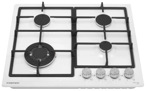Газовая варочная панель Meferi MGH604WH LIGHT