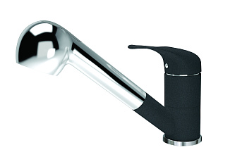 Кухонный смеситель Florentina Сигма Черный