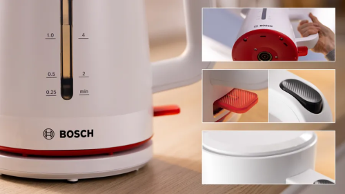 Электрический чайник Bosch TWK 3M121 (Белый)