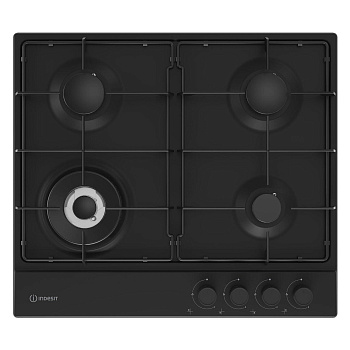 Встраиваемая газовая панель независимая Indesit THPM 641 W/BK/I