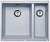 Кухонная мойка Zigmund & Shtain INTEGRA 500.2 МЛЕЧН.ПУТЬ