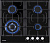 Газовая панель Weissgauff HGG 641 BV