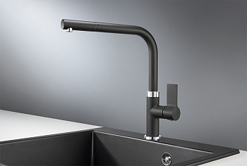 Смеситель для кухни Granula GR-2502, турмалин